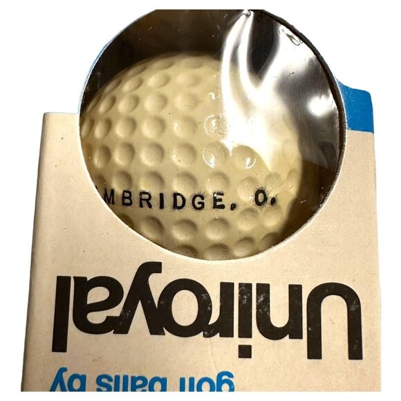 Vintage Uniroyal Golf Balls W/Sleeve The Action Line New Surlyn Cover NOS - Picture 9 of 11